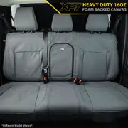 Toyota Landcruiser 300 Series GXL Post-Facelift XP7 Heavy Duty Canvas 2nd Row Seat Covers (Made To Order)