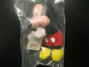 Mickey Mouse Mini Bean Plush NIP Kellogg's 2001