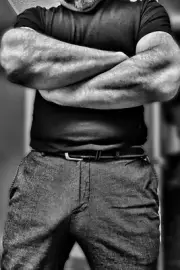 [A030] Handsome Man Cute Male Model Showing Off Body Physique Art Photography