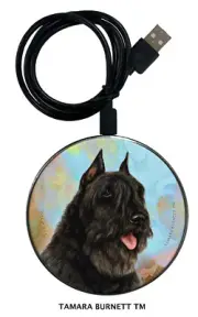 Bouvier des Flandres Zoomies Phone and Device Charger