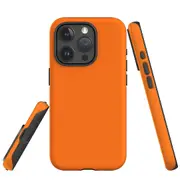 For iPhone 15 Pro Max Case, Shielding Cover, Orange