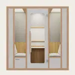 Recess | The Cove | Soundproof Booth | Office Pod | Soundproof Meeting Pod Australia, White