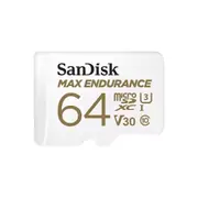 SanDisk Max Endurance 64GB Micro SD Card 100MB/S Dash Camera Security Full HD