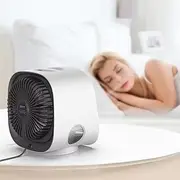 Portable AC Mini USB Aircon Desktop Air Conditioner for Bedroom, Desk, Camping 300ml Water Capacity