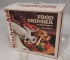NIB! KitchenAid Food Grinder FGA-2, WHITE stand mixer attachment , NEW IN BOX!
