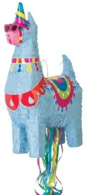 Llama Pull String Pinata Pk 1