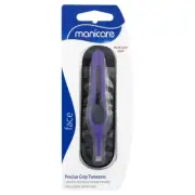 Manicare Face Precise Grip Tweezers Slip-Proof Finger Rest Precision 67300