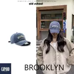 CAP100.MY CAP 2024 復古水洗BROOKLYN 鴨舌棒球帽子