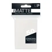 Ultra Pro Gaming Sleeves Deck Protector CLEAR PRO MATTE Standard Size 50 Ct Pack