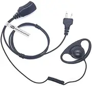 D-TYPE Compatible with ICOM MAXON INTEK MIDLAND YAESU VERTEX ALAN ALAN RADIO EARPIECE HEADSET