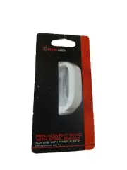 Blackweb Replacement Band with Steel Buckle White Fitbit Flex 2