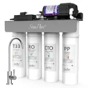 WP2-400GPD 8 Stage UV STERILIZER Tankless RO Reverse Osmosis Water Filter System
