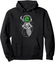 Pepe Coin Design for Pepe Crypto Pullover Hoodie