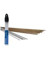 Weldclass P2-FRMB32F/10 10pc 3.2mm Flux Coated Manganese Bronze Brazing Rods