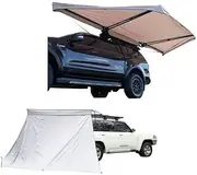 Kings Plus 180° Tourer Freestanding Awning + Freestanding Awning Universal Wall with Door