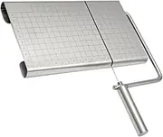 GETAJGHSD Use Multi-Purpose Even Butter Clean Stainless Wire for of Effortless Cutting Kitchens Professional and Entertaining Cheese Slices Ham to Home Kitchen Slicer Steel