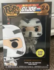 G.I Joe Funko Pop Pin 24 Storm Shadow glows in the dark new