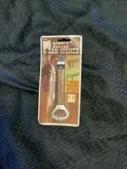 Vintage Irvin Ware Italian Can & Bottle Opener Wooden Handle Collectable