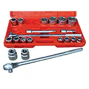 21 Pc. 3/4 Dr. 6-Point Fractional Socket Set ATD-10021 Brand New!
