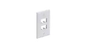 Panduit CFP4IW Mini-Com Faceplate Classic Series Single Gang 4 Module Space NEW