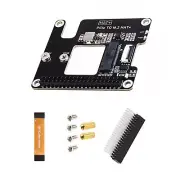 PCIe To M.2 Adapter for Raspberry Pi 5, Supports NVMe Protocol M.2