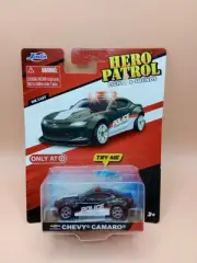 JADA TARGET Exclusive HERO PATROL - Black DODGE CHARGER - Police - NOS