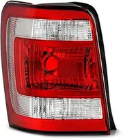 Tail Light, Compatible With Ford Escape 2008-2012 Car Rear Tail Lamp Housing Cover Brake Light Cover Shell Without Bulb(Left)
