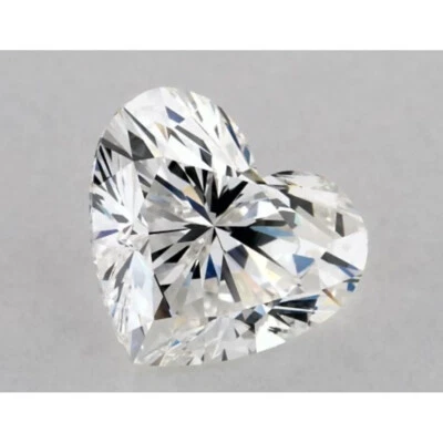 Lab-Grown 0.40Ct CVD Heart Diamond Loose D Color, Clarity VS2, IGI Certified