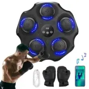 Upgraded Music Boxing Machine with LED Display Screen & Adjustable Boxing