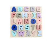Enlightenment of Digital Alphabet Hand Grab Board for Children's Wooden Toys - 3