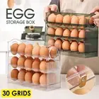 Egg Holder Egg Tray Egg Fresh Storage Box Fridge Eggs Storage Container Rack
