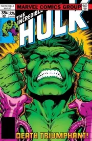 THE INCREDIBLE HULK #225 COMIC BOOK COVER " 11"X17" POSTER FREE SHIPPING