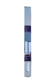 Glowe Cordless Blackout Cellular 29" x 72" Shade in Glacier White