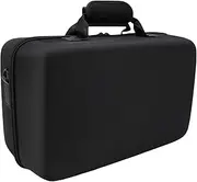 Hard Shell Carrying Case Compatible with Pro,Travel Protective Bag,EVA Game Console Hard Shell CaseSuitable for Pro Console,Controllers,Headset and Gaming Accessories (Black)