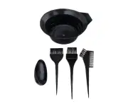 6Pcs Hair Color Dye Bowl Comb Brushes Kit Bleaching Dye Kit