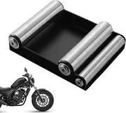 Wheel Cleaning Wheel Roller Stand - Motorcycle & Powersports Maintainence Stand | Steel Roller Tire Bracket,Wheel Cleaning Tool, Automotive Accessories Cycle Maintenance For Chain Lubrication