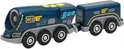 Kisangel Cartoon Train Toy with Lights Kids Train Plaything for Birthday or Christmas Present