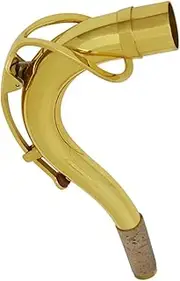 Generic Saxophone Brass Neck Cork Replacement Part 27.5mm Diameter Gold Finish Saxophone Accessories