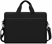 BOOC Laptop Bag with Handle/Body Strap 15-inch Portable Laptop Bag - Black