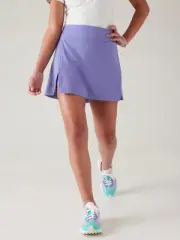 NEW Athleta Girl Goal Getter Active Skort Adonis Blue L / 12 Purple