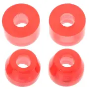 4 Pcs Skateboard Shock Absorbing Gasket Roller Toe Stops Skates Stoppers