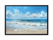 Beautiful Beach Framed Print Fine Art Poster Print