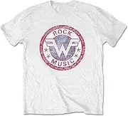 [Band Monkey] Weezer Unisex T-Shirt Rock Music (Retail Pack)