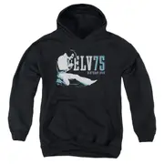 Hoodie - ELV 75 LOGO Pull-Over Sweatshirt pure cotton