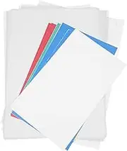 60pcs Tracing Copy Paper Carbon Paper for Embroidery Reusable for Pattern Transfer