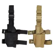 Tactical Pistol Hand Gun Drop Thigh Holster Cover Pouch Storage Holder Camping