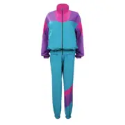 Adult 80s 90s Hippie Disco Cosplay Costume Outfits Sportwear Retro Carnival Suit