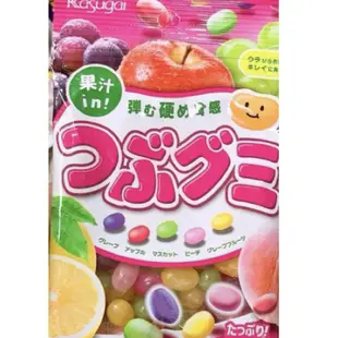 【亞菈小舖】日本零食 KASUGAI春日井 综合水果軟糖 汽水味軟糖 80g 【優】
