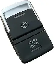 Parking Brake Button Compatible with VW for Arteon for Passat B8 3C 2015-2023 Electronic Handbrake Switch Parking Hand Brake Button Switch OEM 3G0927225 3G0 927 225