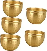 Luxshiny Pcs Table Centerpiece Wealth Luck Bowl Money Treasure Basin Elegant Flower Arrangement Options